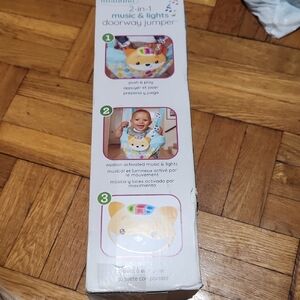 Infantino Kids Swim Trunks - Blue and White